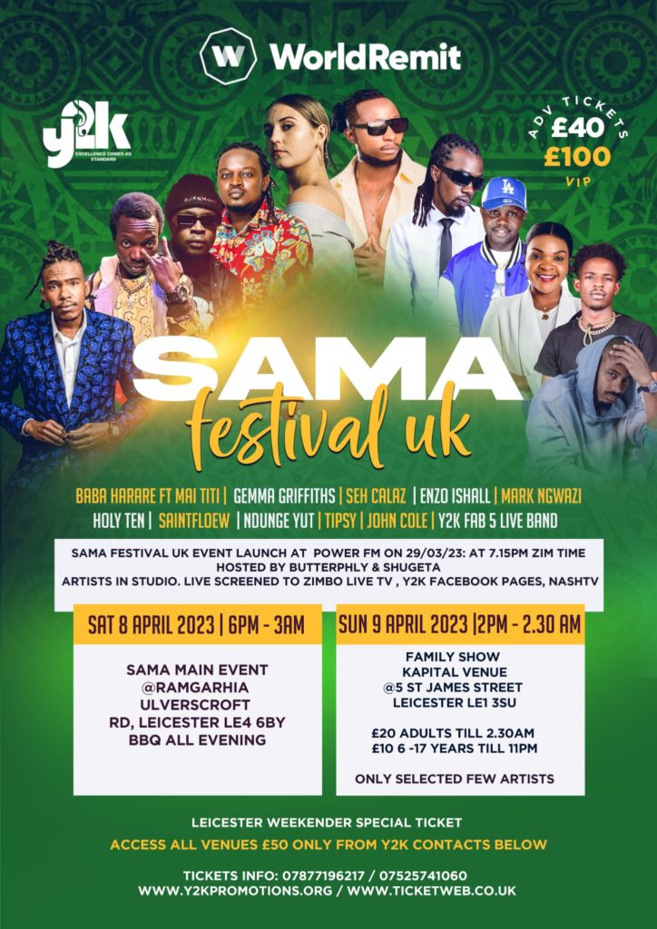 SAMA Fest UK in Zim debut Launch EnterSport News